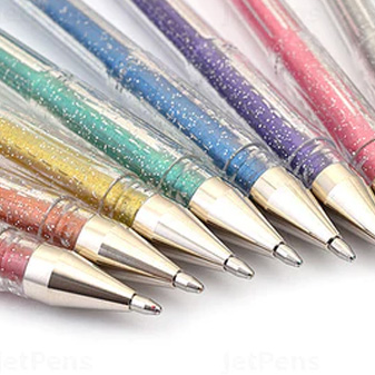 Glitter Pens & Glitter Glues