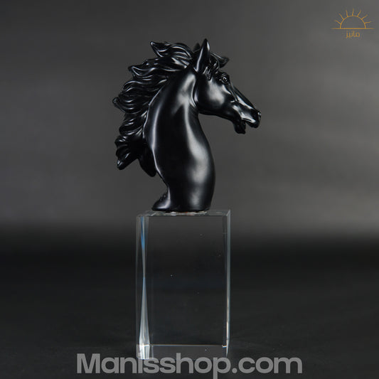 Horse with Crystal Base ornament