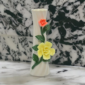 Floral Vase With Yellow Flower