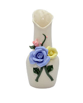 Floral Vase With Blue Flower