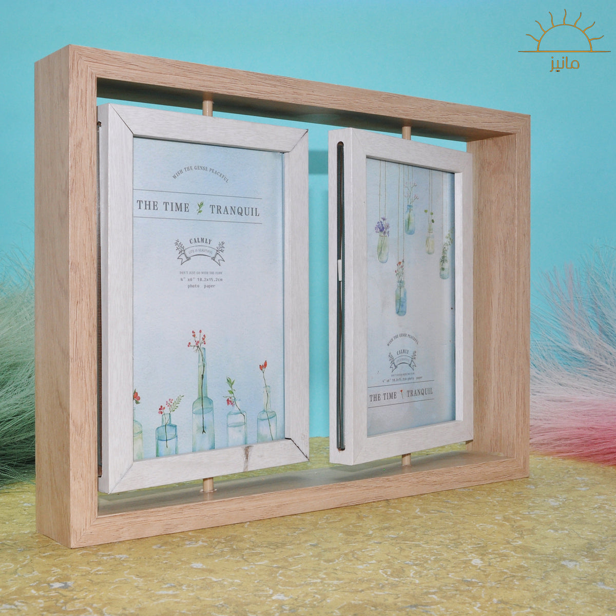Nordic Double Sided Rotate Photoframe