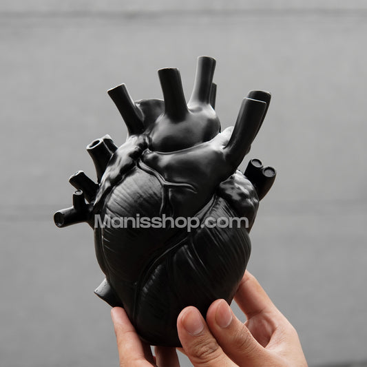 Antique Heart Statue