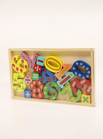 Kids Numbers Educational Wooden Blocks