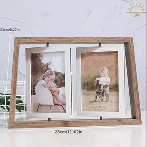 Nordic Double Sided Rotate Photoframe