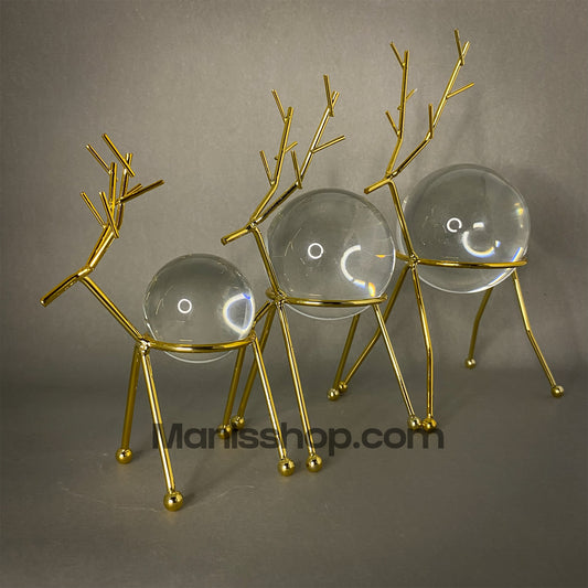 3piece Deer Ornaments