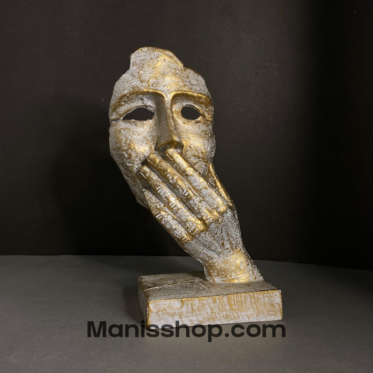 Duchess Face Gesture Sculpture (Pakistan Made)