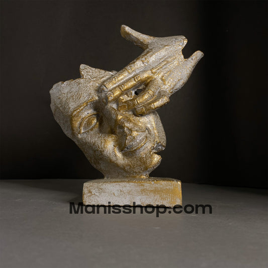 Duchess Face Gesture Sculpture (Pakistan Made)