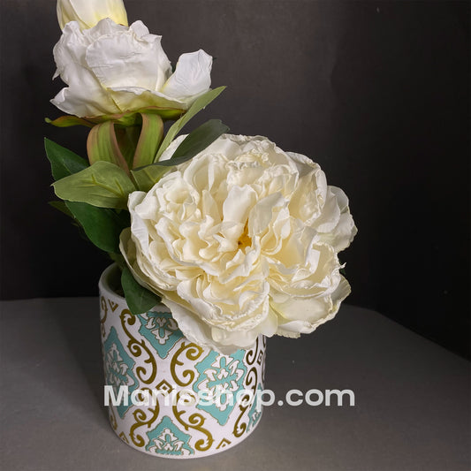 Luxray Artifical Flowers Pot