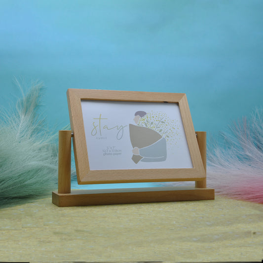 Rotating Horizontal Photo Frame