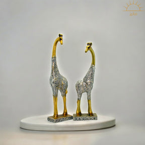 Decorative 2p Giraffe Statue