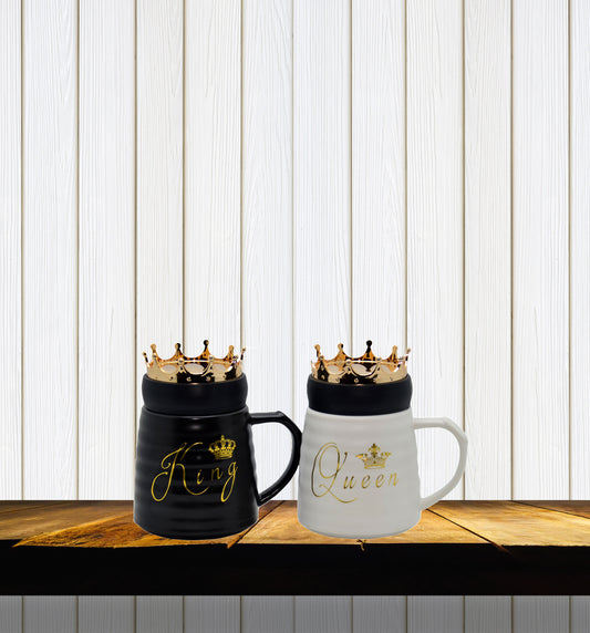 King and Queen Mug Set