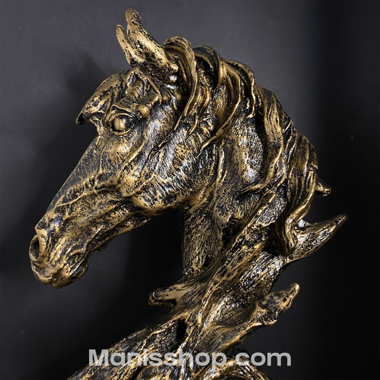Majestic Steed Horse Sculpture (Pakistan Made)