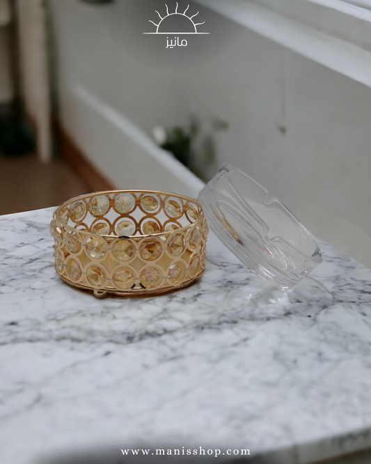 Champagne Beads Ashtray