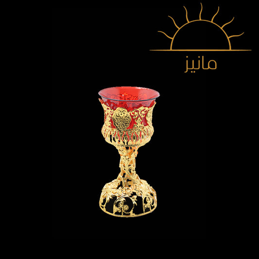 Golden Jam Candle Stand