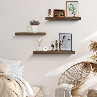 Wall shelves