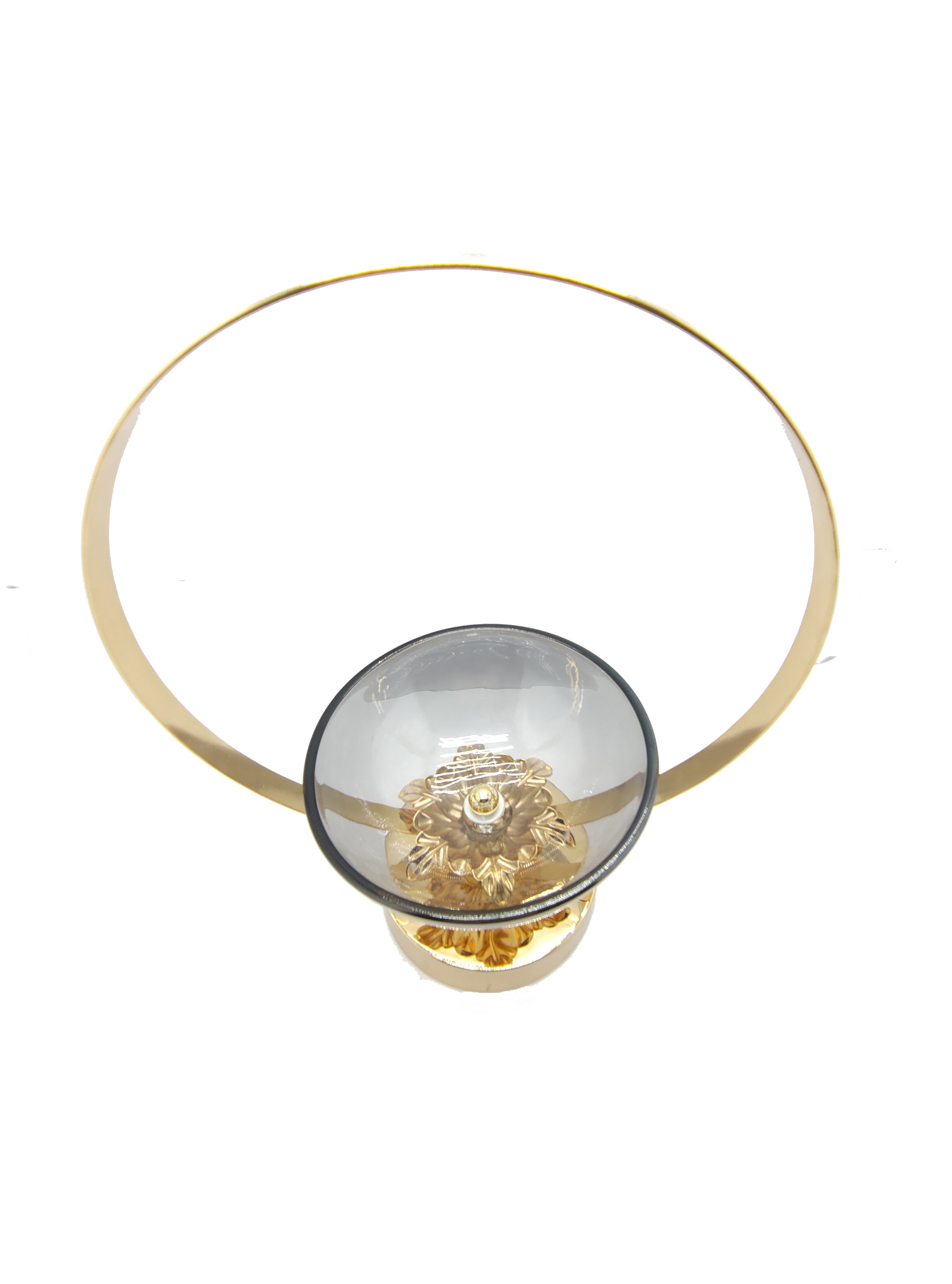 Golden Ring Bowl Holder