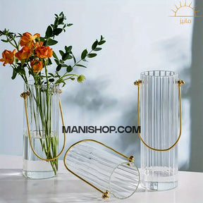 Transparent Glass Vase 3pcs