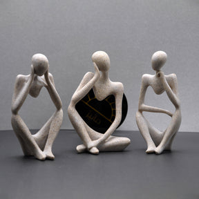 3p Thinkers Statue Set