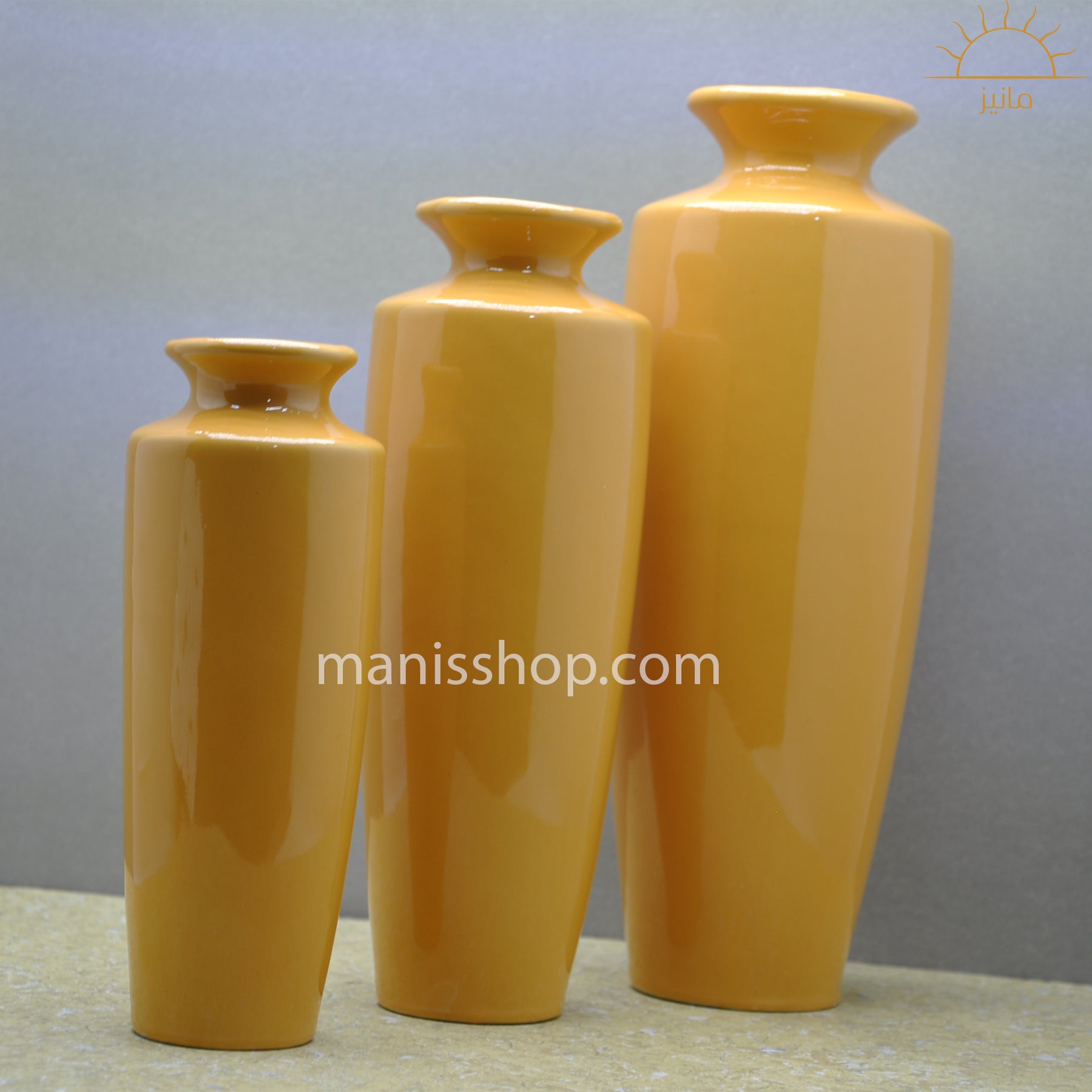 Hosley Vase 3p Set