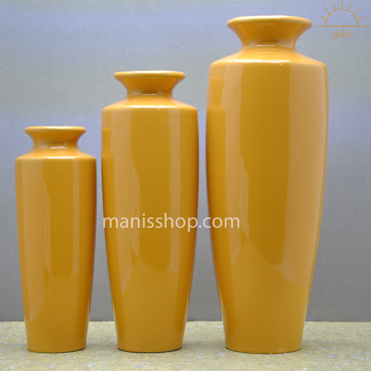 Hosley Vase 3p Set