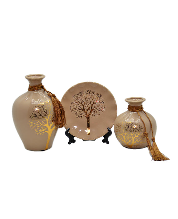 Victorian Vase Set 3pcs