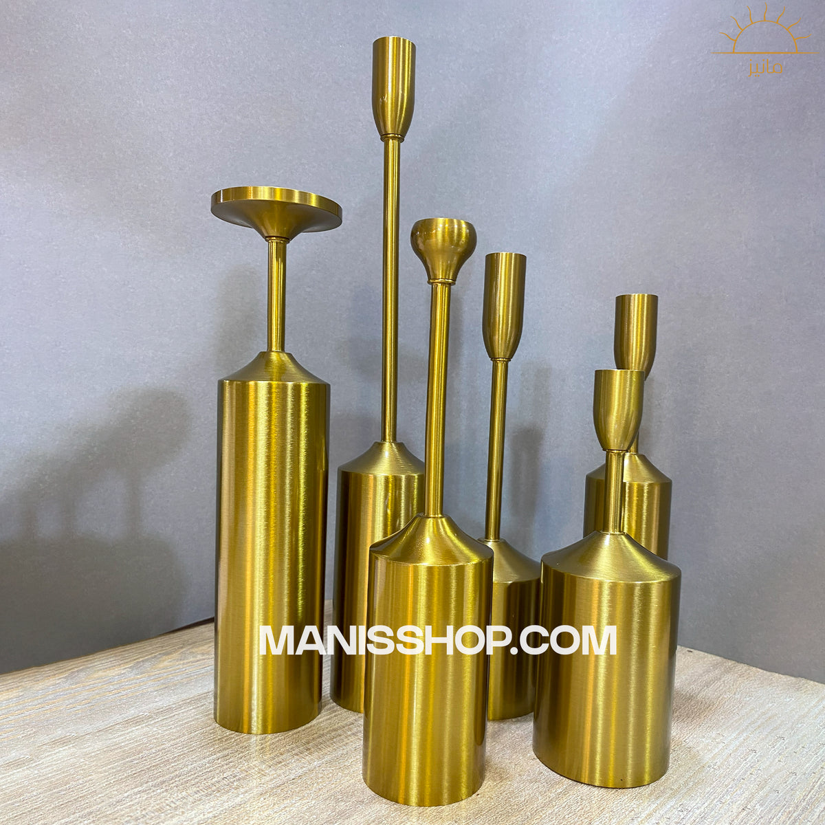 6pcs Royal Candle Stands