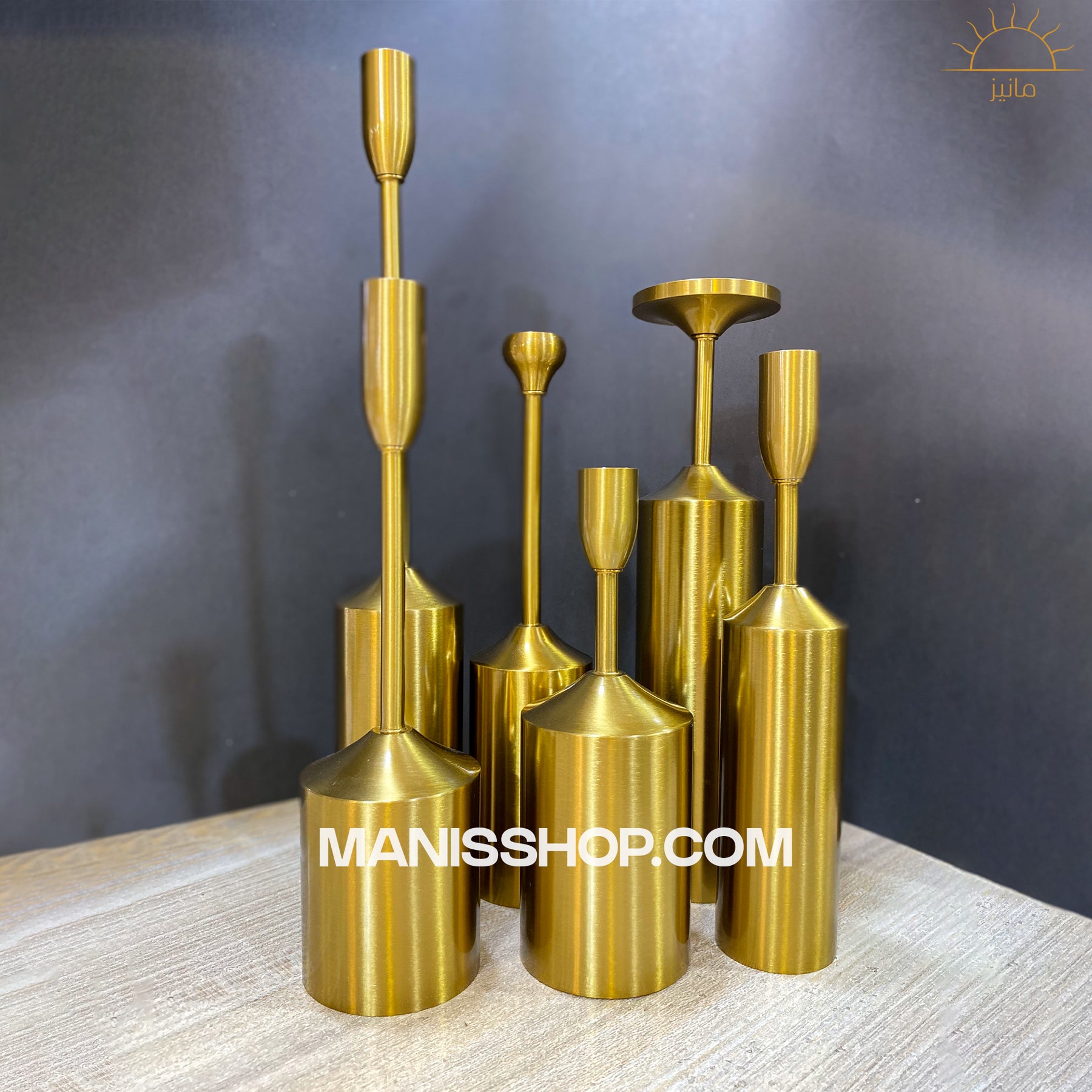 6pcs Royal Candle Stands