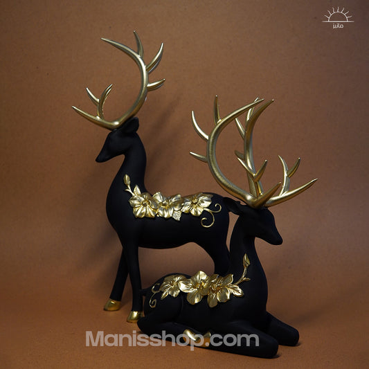 Deer Statue Set Of 2Pics