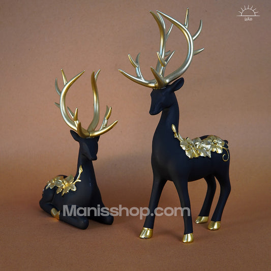 Deer Statue Set Of 2Pics