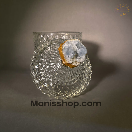 Crystal Decorative Storage Jar