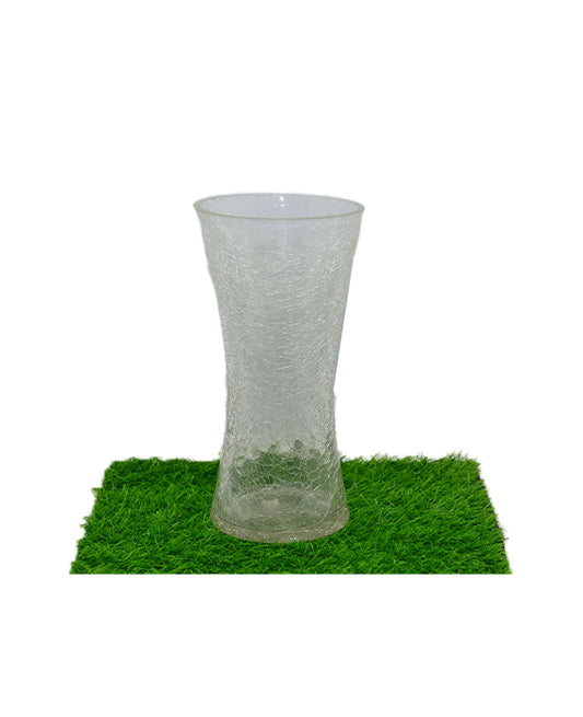 Transparent Cracker Vase