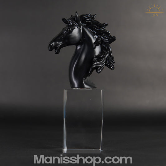 Horse with Crystal Base ornament