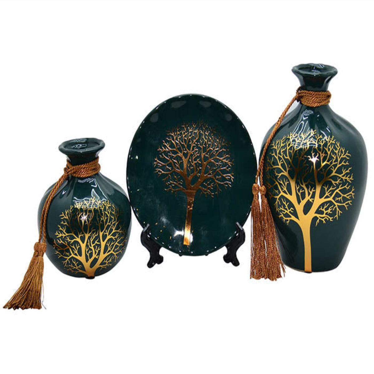 Victorian Vase Set 3pcs