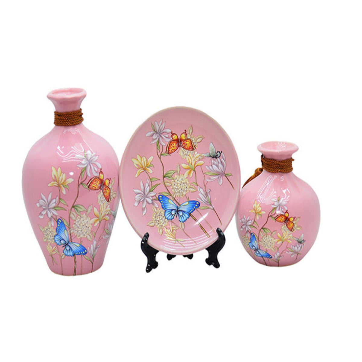 Victorian Vase Set 3pcs