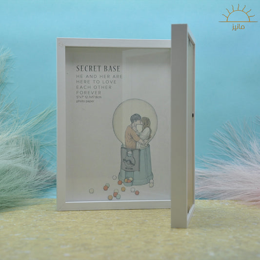 Double Hinged Folding Photo Frame