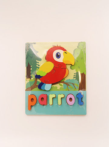 Parrot Wooden Puzzle