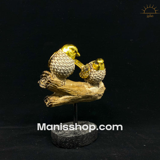 Couple Sparrow Statue