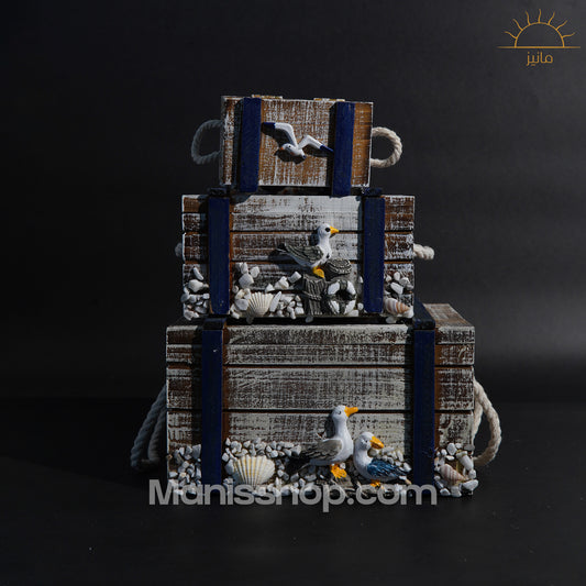 3p Wooden Empty Box