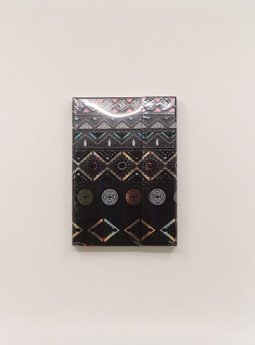 Black Abstract Style Diary