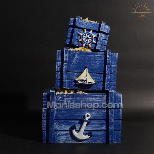 3p Wooden Empty Box