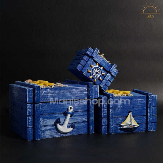 3p Wooden Empty Box