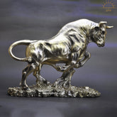 Charged Bull Statue