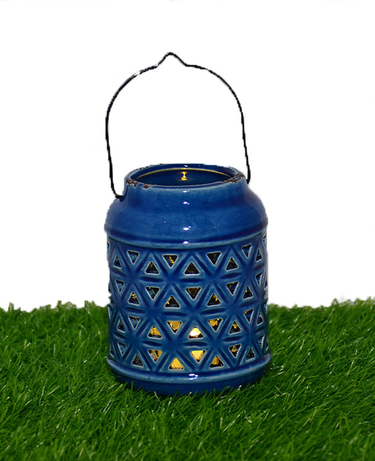 Ceramic Potted Lantern
