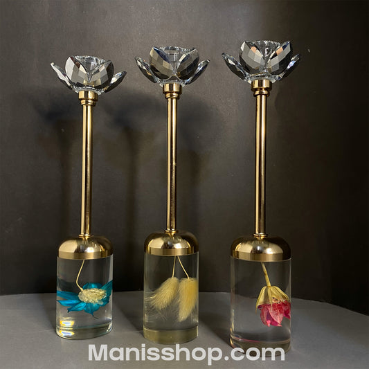 Crystal Candles Holder (Small)