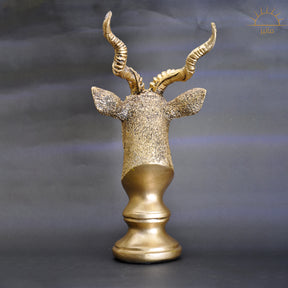 Markhor Head Statue