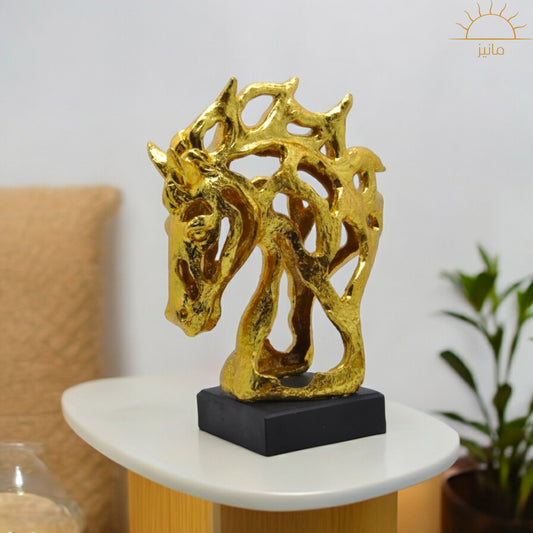 Brass Horse Statue