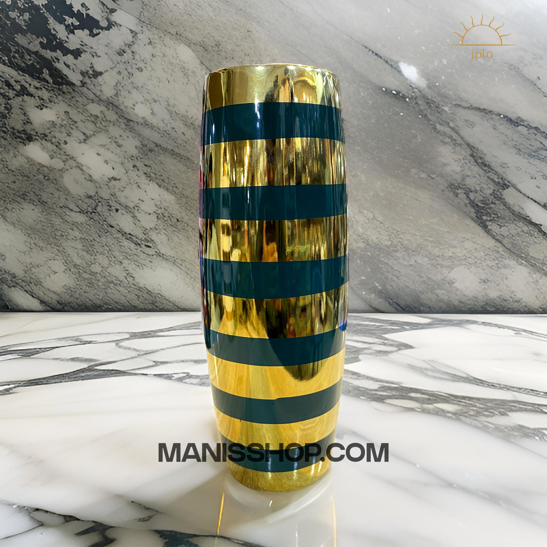 Striped Vases