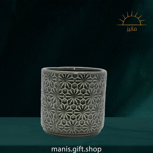 Green Ceramic Pot