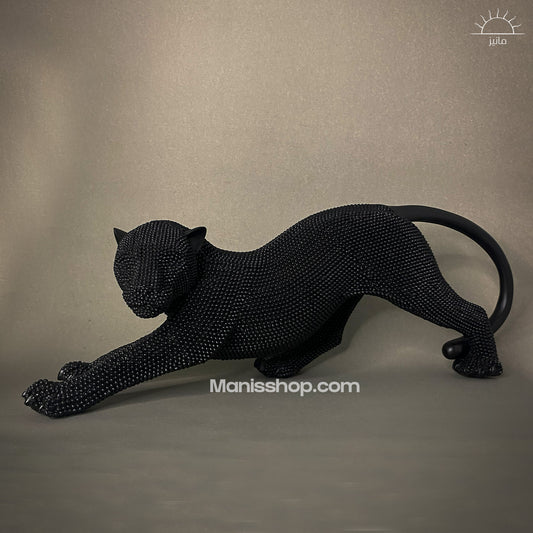 Modern Panther Sculpture