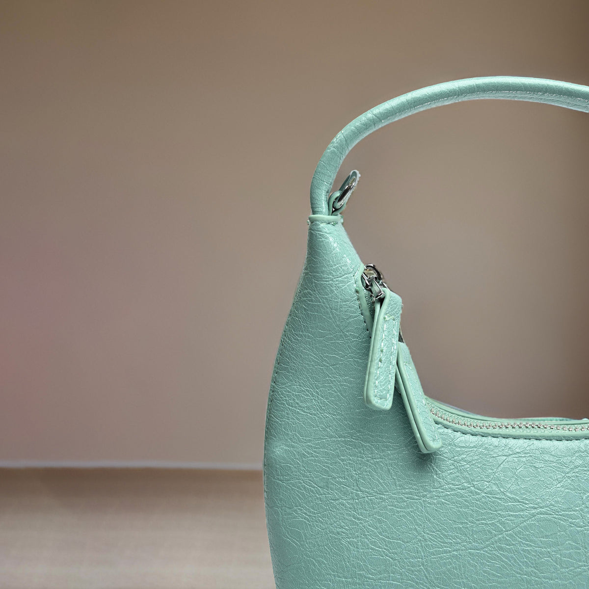 Shoulder Bag - Pale Blue Lilly